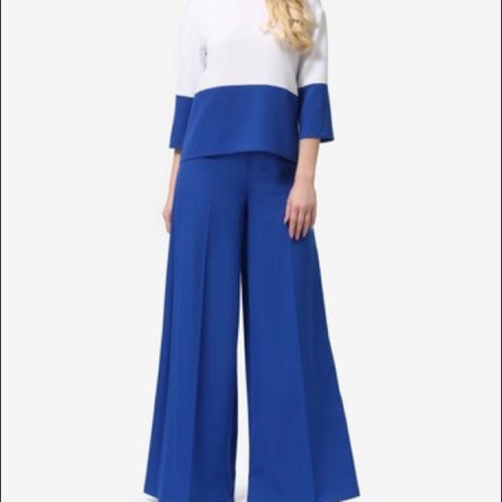 Tunic and wide leg pants